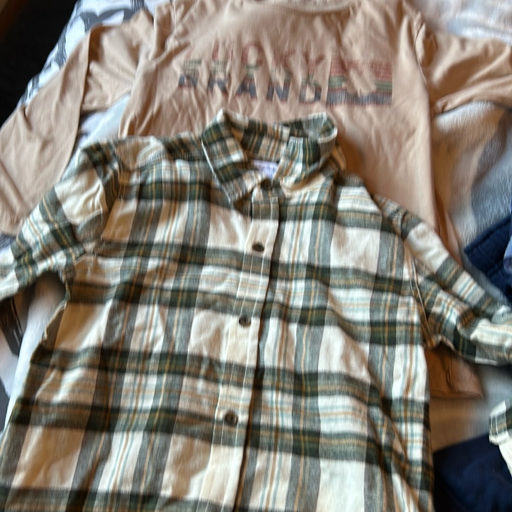2 boys shirts